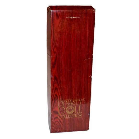 Dynasty Doll Collection Joanie Porcelain Doll Vintage Toddler With Sealed Blocks - Picture 9 of 9